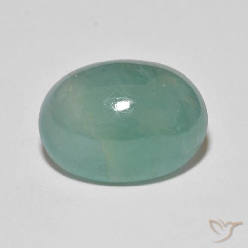 8.02ct Natural Verde azulado Grandidierita, Ovalada, Translúcido