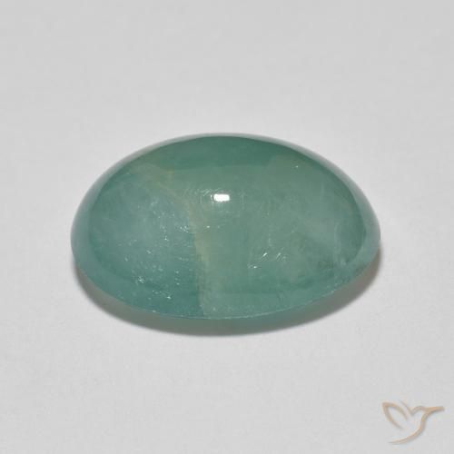 Grandidierita Verde azulado natural de 8.02 ct, Ovalada, Translúcido