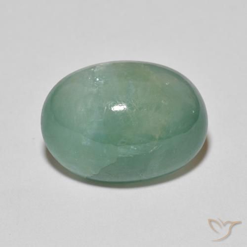 8.15ct Natural Verde azulado Grandidierita, Ovalada, Translúcido