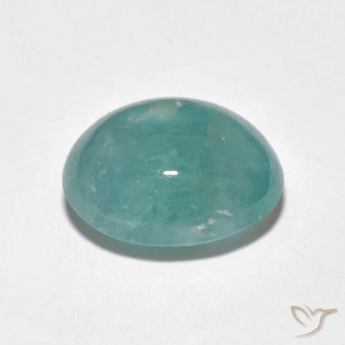 Grandidierita Turquesa natural de 4.83 ct, Ovalada, Translúcido