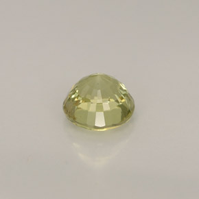Granate grosularia verde natural de 0,46 ct, corte redondo, VVS-VS
