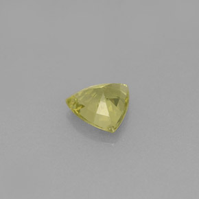 Granate grosularia verde natural de 0,65 ct, trillón, VS