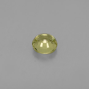 Granate grosularia verde natural de 0,39 ct, corte redondo, VS