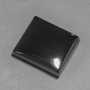 Hematites Gris negro natural de 29.22 ct, Corte Baguette, Opaco