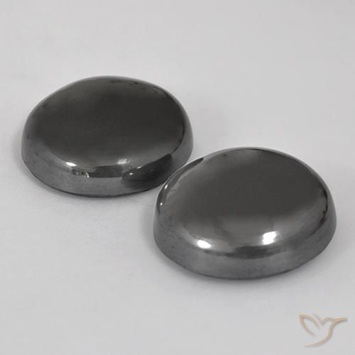 Gemas de Hematites Verde medio natural de 45.07 ct, Redondo, Opaco