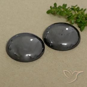 Gemas de Hematites Verde medio natural de 66.67 ct, Redondo, Opaco