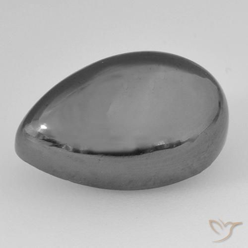 14.37ct Natural Verde medio Hematites, En forma de pera, Opaco