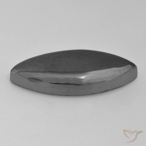 Hematites Gris medio natural de 23.24 ct, Marquesa, Opaco