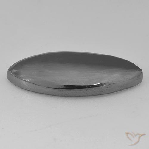 Hematites Gris medio natural de 14.12 ct, Marquesa, Opaco