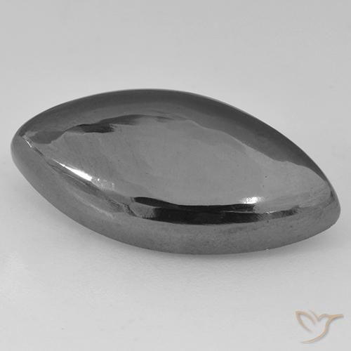 19.85ct Natural Gris medio Hematites, Marquesa, Opaco