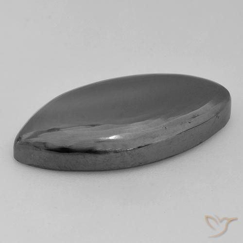 Hematites Gris medio natural de 21.59 ct, Marquesa, Opaco