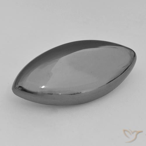 19.34ct Natural Gris medio Hematites, Marquesa, Opaco