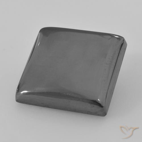 23.73ct Natural Verde medio Hematites, Cuadrado, Opaco