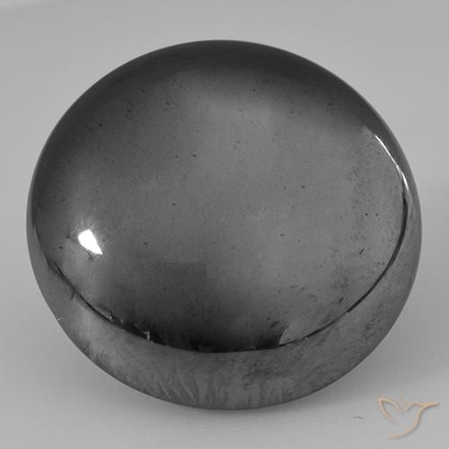 38.17ct Natural Verde medio Hematites, Redondo, Opaco