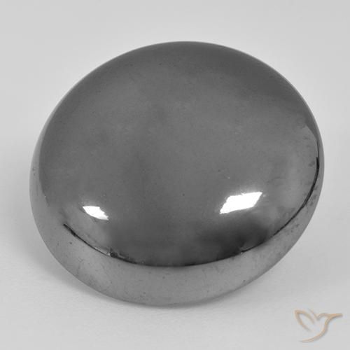 39.41ct Natural Verde medio Hematites, Redondo, Opaco
