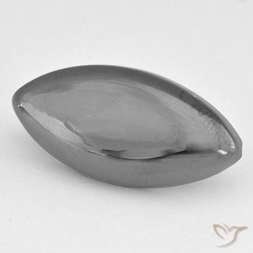Hematites Gris medio natural de 14.86 ct, Marquesa, Opaco
