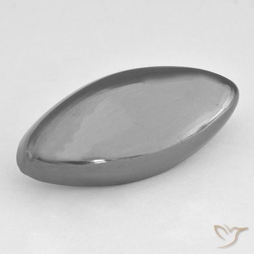 23.44ct Natural Gris medio Hematites, Marquesa, Opaco