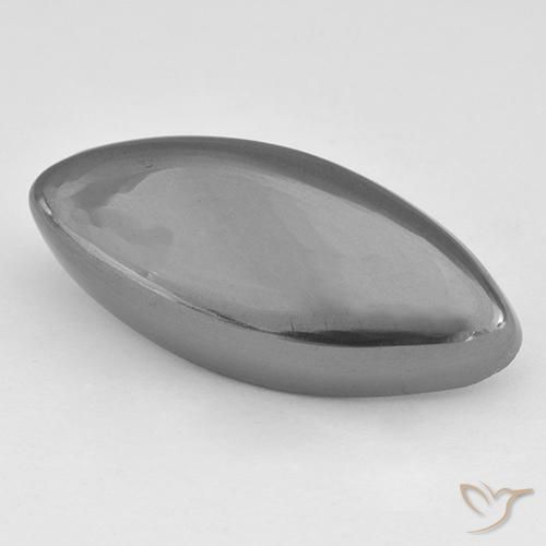 Hematites Gris medio natural de 23.44 ct, Marquesa, Opaco