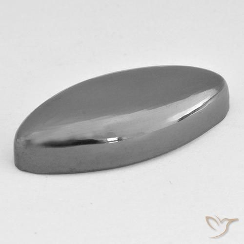 Hematites Gris medio natural de 23.44 ct, Marquesa, Opaco