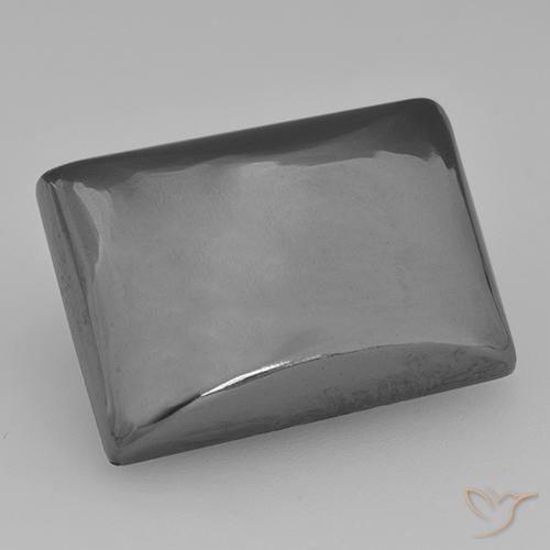 27.45ct Natural Gris medio Hematites, Corte Baguette, Opaco