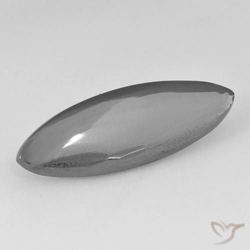 12.87ct Natural Gris medio Hematites, Marquesa, Opaco