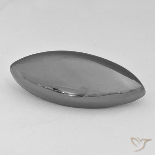 Hematites Gris medio natural de 30.10 ct, Marquesa, Opaco
