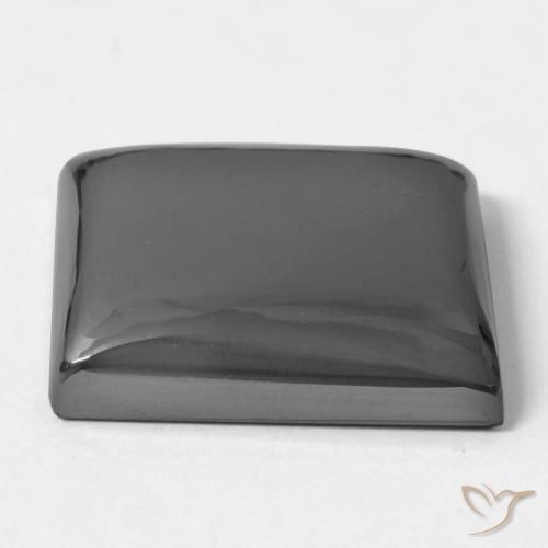Hematites Verde medio natural de 28.31 ct, Corte Baguette, Opaco