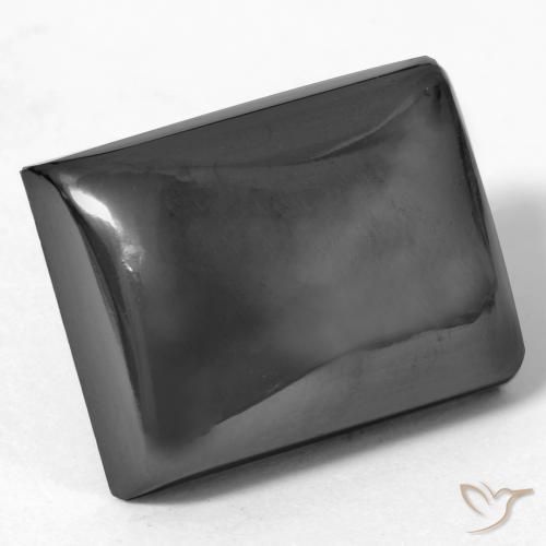 Hematites Verde medio natural de 26.64 ct, Corte Baguette, Opaco
