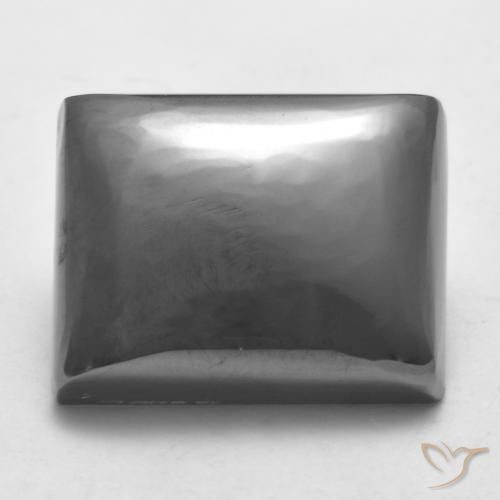 26.76ct Natural Gris medio Hematites, Corte Baguette, Opaco