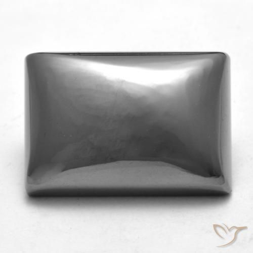 23.34ct Natural Gris medio Hematites, Corte Baguette, Opaco