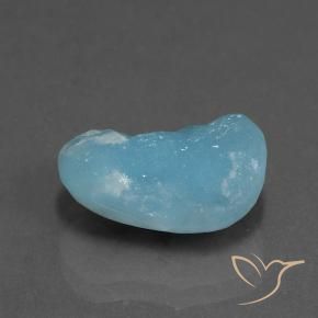 Hemimorfita Druzy Azul agua natural de 7.82 ct, Elegante, Opaco
