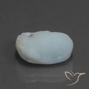 Hemimorfita Druzy Azul verdoso claro natural de 8.97 ct, Elegante, Opaco