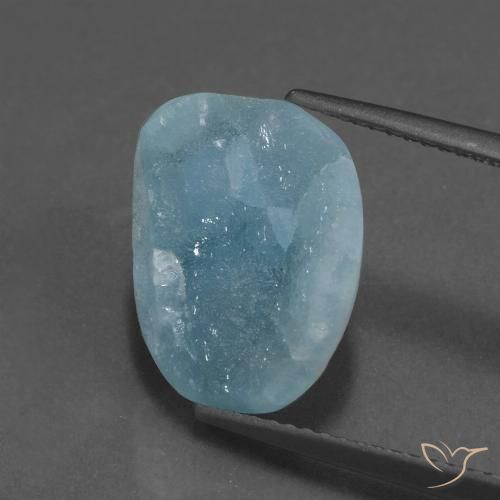 7.52ct Natural Verde azulado claro Hemimorfita Druzy, Elegante, Opaco