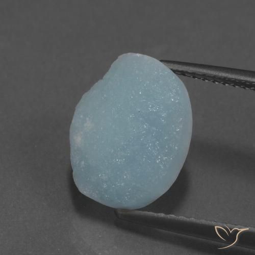 6.16ct Natural Cerceta claro Hemimorfita Druzy, Elegante, Opaco