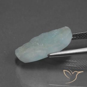 Hemimorfita Druzy Azul claro natural de 7.48 ct, Elegante, Opaco