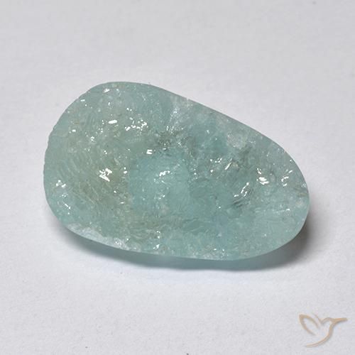 Hemimorfita Druzy Verde azul natural de 5.63 ct, Elegante, Translúcido