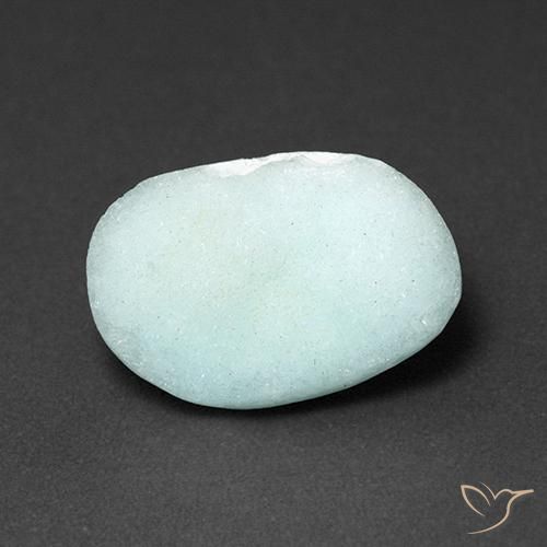Hemimorfita Druzy Azul claro natural de 5.31 ct, Elegante, Opaco
