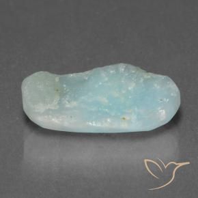 Hemimorfita Druzy Verde azulado claro natural de 4.94 ct, Elegante, Opaco