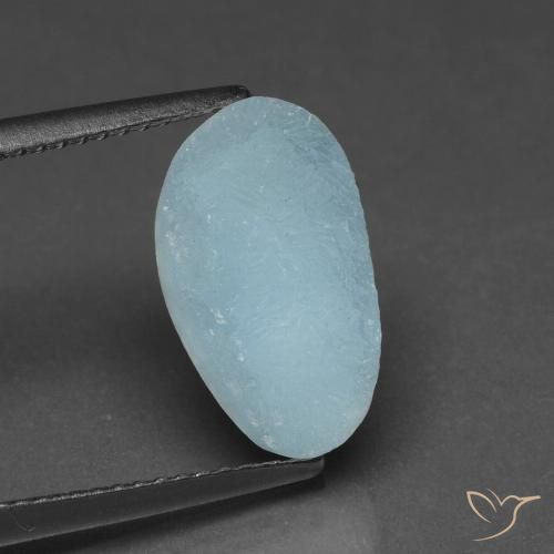 4.99ct Natural Verde azulado claro Hemimorfita Druzy, Elegante, Opaco