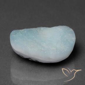 Hemimorfita Druzy Azul claro natural de 6.63 ct, Elegante, Opaco