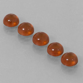Gemas de granate hessonita naranja natural de  ct, transparente, transparente / translúcido