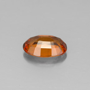 granate hessonita Naranja canela natural de 1.32 ct, Corte Óvalo, VS-SI