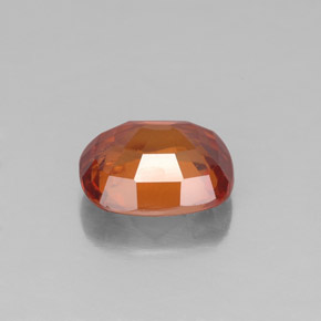 Granate hessonita naranja natural de 1,84 ct, corte cojín, VS-SI