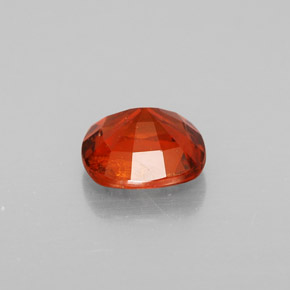 granate hessonita Rojo medio natural de 1.50 ct, Corte Cojín, SI