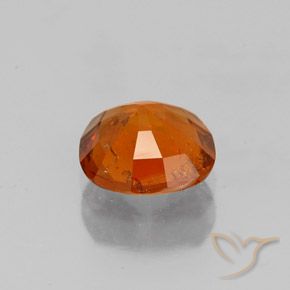 granate hessonita Naranja rojizo natural de 1.22 ct, Forma Cojín, SI