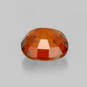 Granate hessonita rojo natural de 1,62 ct, corte cojín, VS-SI