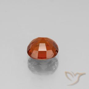 granate hessonita Ámbar naranja natural de 0.93 ct, Forma Cojín, VS-SI