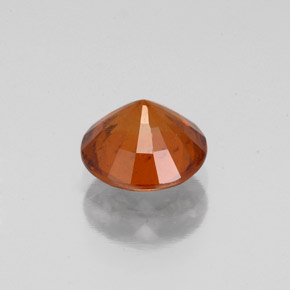 granate hessonita Naranja canela natural de 1.47 ct, Corte Redondo, VS-SI