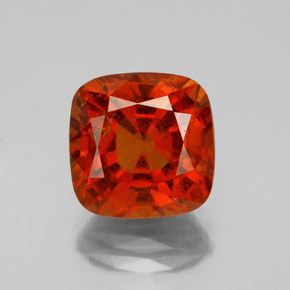 granate hessonita Naranja canela natural de 4.15 ct, Corte Cojín, SI