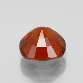 Granate hessonita naranja natural de 2,27 ct, corte cojín, VS-SI